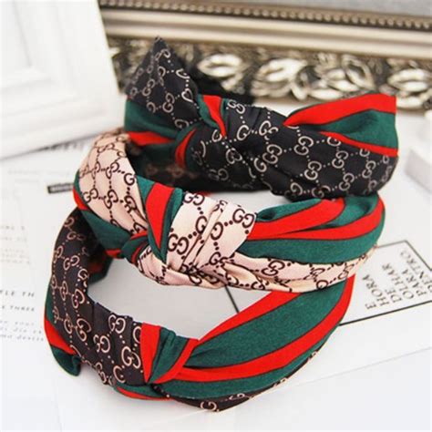 gucci girls hair bow|authentic gucci headband for sale.